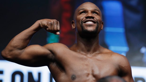 Betting on himself: Floyd Mayweather has controlled his own destiny for almost his entire career.