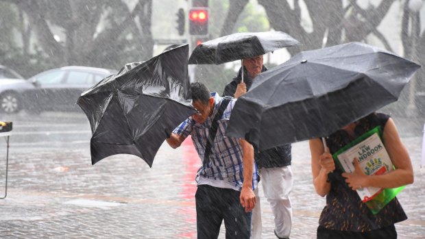 Commuters are warned to prepare for a soggy trip home.