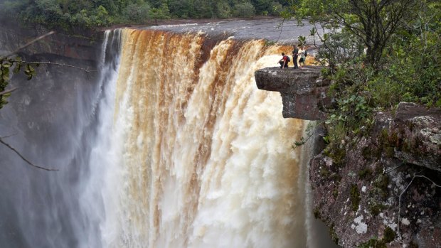 Kaieteur Falls, the world's largest single-drop waterfall.