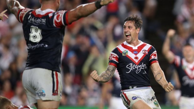 Roosters halfback Mitchell Pearce: Ready to lead NSW to victory?