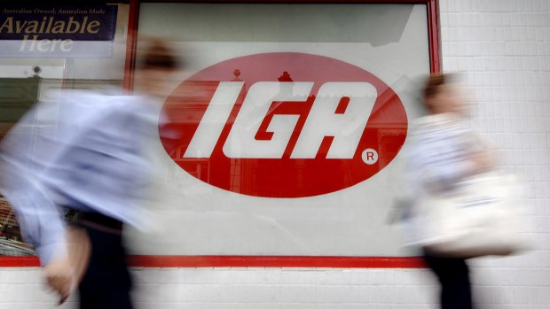 The company, which supplies groceries to IGA supermarkets, reported net profit of $171.9 million for the year ending April 30.