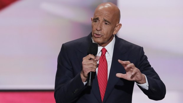 Tom Barrack, a close friend of President Donald Trump, made his fortune in real estate but has a history of plucking distressed assets from the entertainment industry. 