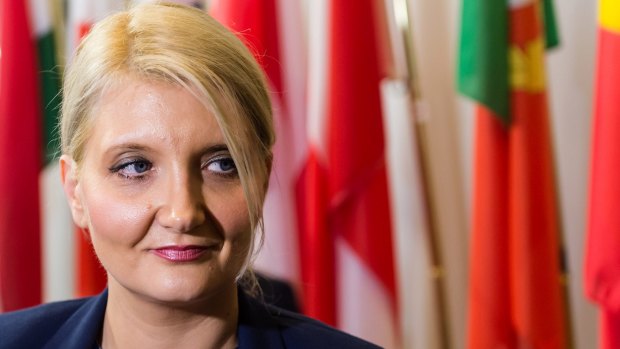 Slovenian Interior Minister Vesna Gyorkos Znidar said that under EU rules Slovenia would not simply let migrants pass through, but would receive asylum claims.