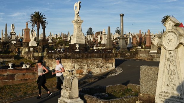 Waverley cemetery is the resting place of Dorothea Mackellar and Henry Lawson.