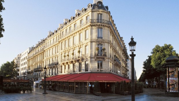 Barriere Hotel Le Fouquet's Paris was a beloved haunt of celebrities such as Marlene Dietrich and Edith Piaf.