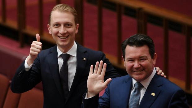 Liberal senators James Paterson and Dean Smith have put forward rival same-sex marriage bills.