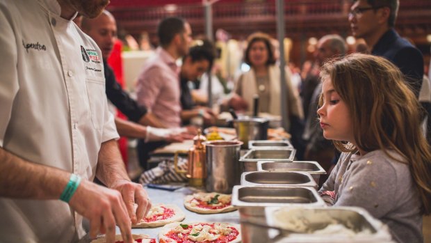 Indulge yourself at the Italian Wine and Food Festival.