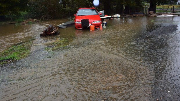 Flooding in Ballarat.