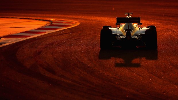Lewis Hamilton's car had gearbox damage in Bahrain.