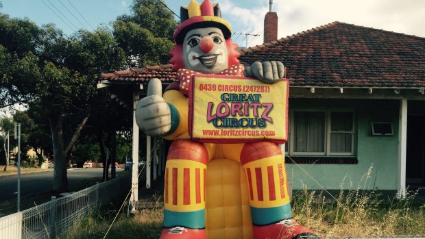 Great Loritz Circus told to remove clowns because they didn't get planning approval.
