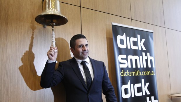 Dick Smith CEO Nick Abboud in happier times.