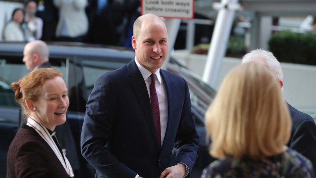 Prince William visits a children's hospital in London this week to launch a nationwide programme to help veterans find work in the NHS.