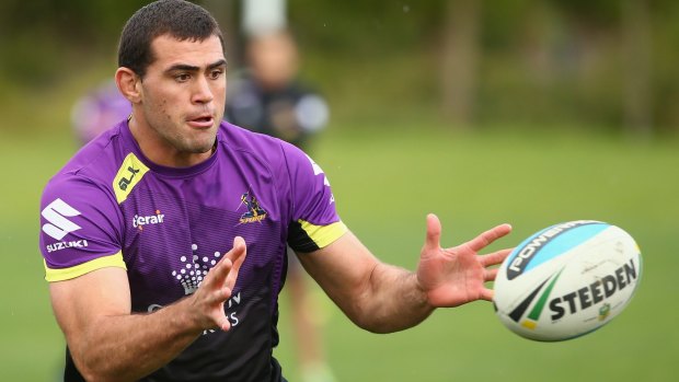 Melbourne Storm's Dale Finucane will play his 100th game.