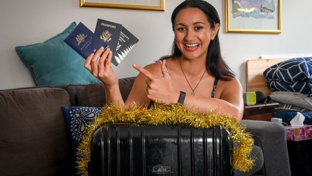 Gloria Hendrickson has Australian, New Zealand and US passports.