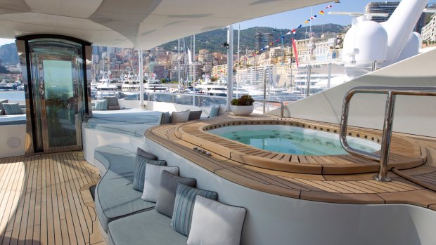 The Monaco Yacht Show with superyacht Latitude from Fraser Yachts.
