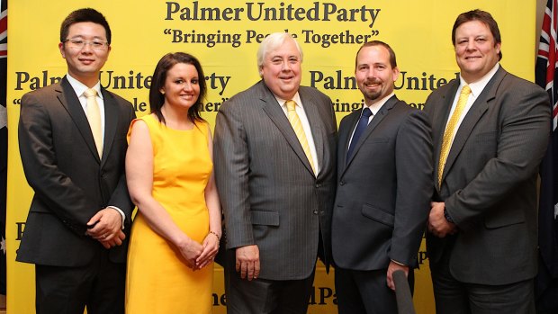 It didn't take too long for Palmer's party to be anything but united.