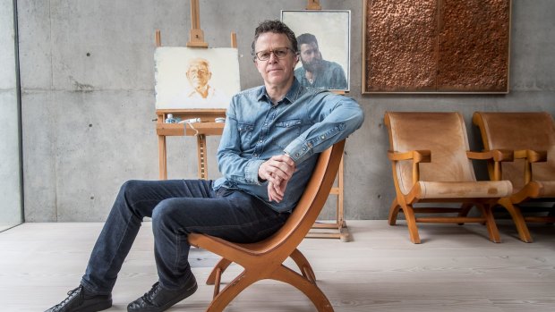 Andrew Lloyd Greensmith, plastic surgeon and Archibald Prize-finalist artist.