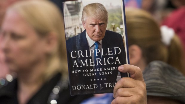 Trump's most recent book Crippled America. 