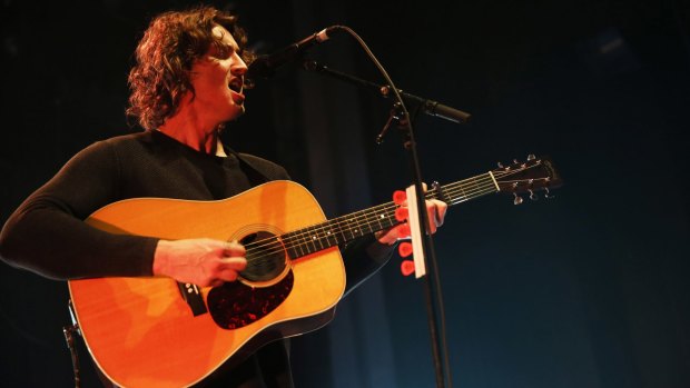 Dean Lewis performing at the Enmore Theatre.