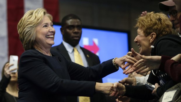 Hillary Clinton has been campaigning in New York this week.