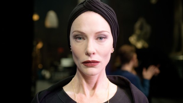Cate Blanchett adopts multiple roles in <i>Manifesto</i>.