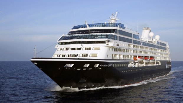 G'day <i>Azamara Quest</i>: The mid-size ship will make its debut cruise to Australia this year.