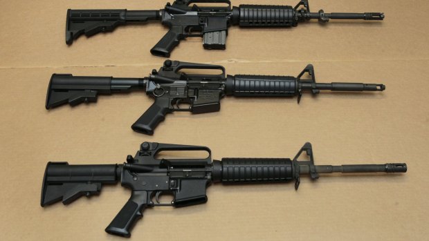 AR-15 assault rifles: Omar Mateen used one, bought legally, to kill 49 people in Orlando.