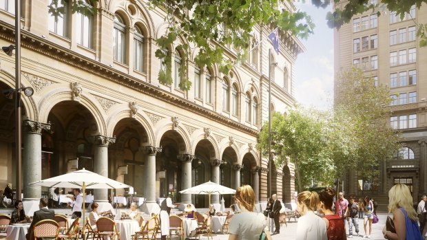Martin Place is becoming a premier fashion hub. 