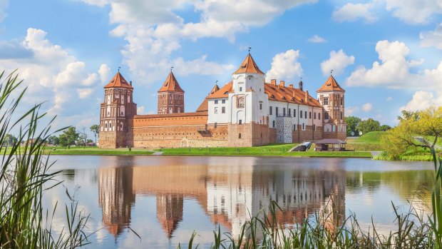 Mir Castle is your quintessential Rapunzel-style fortress.