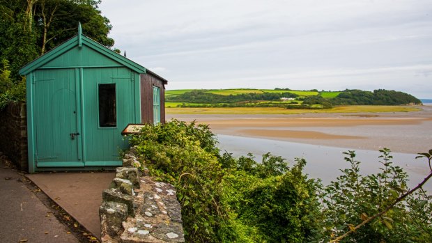 Dylan Thomas's writing shed.