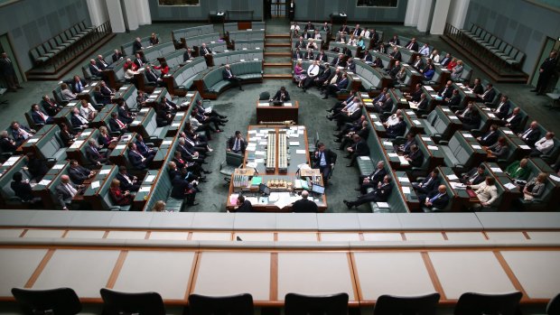 Politicians were kept busy at  Parliament House in 2014. 