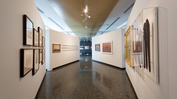 Inside one of Murray Art Museum Albury's 10 gallery spaces.