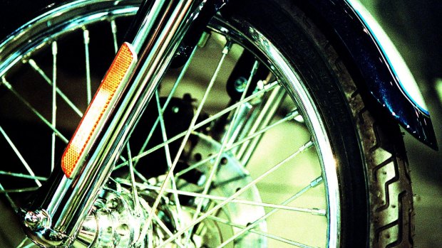 A 31-year-old rider collided with a car at Slacks Creek on New Year's Eve.