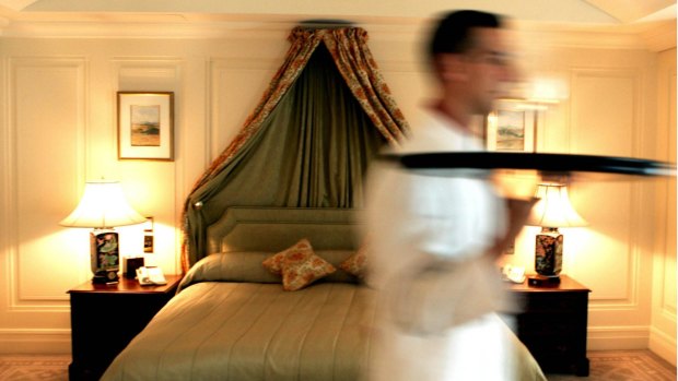 Room service still has its own special, pampering, wagging-school type of magic, especially if you do it right. 