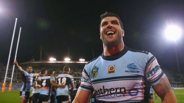 Grand final time: Michael Ennis will play his final game in the NRL gf.