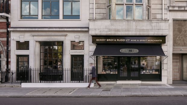 Berry Bros. & Rudd, perched quietly on the corner of Pall Mall and St James's Street, is one of the UK's most prestigious addresses.