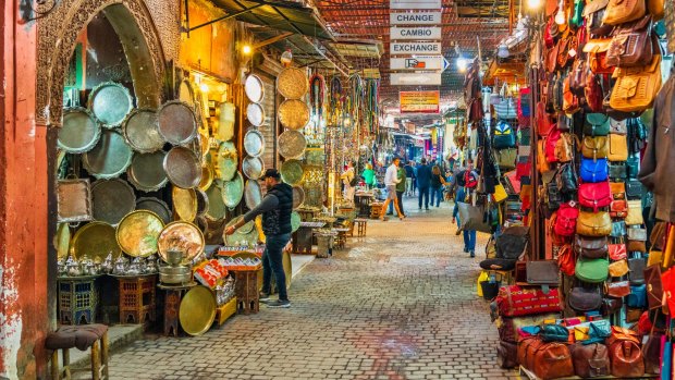 You can get by in the souks of Morocco with a few words of Arabic and some hand gestures.