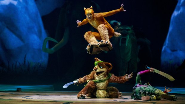 Ice Age Live! A Mammoth Adventure opens in Brisbane on Friday.