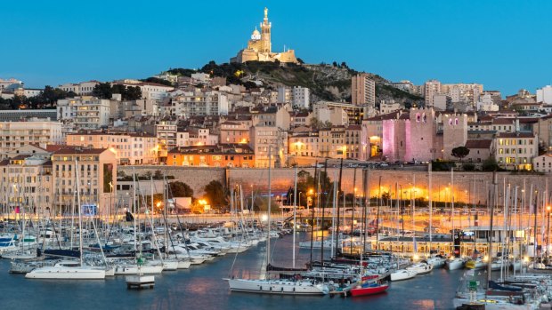 Notre-Dame de la Garde tops Marseille's highest hill and is fondly known as La Bonne-Mere (The Good Mother).