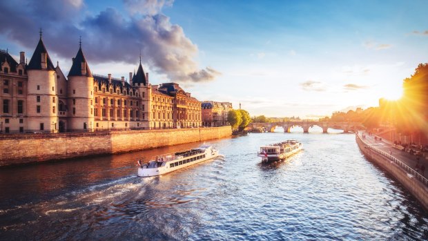 The Seine, a lovely pastoral river that glides through landscapes celebrated by artists and tended by generations of gardeners.