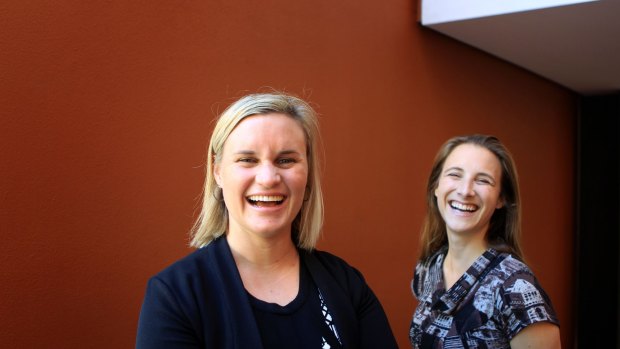 OpenAgent co-founders Zoe Pointon, left, and Marta Higuera advocate values that are understood and 'real'. 