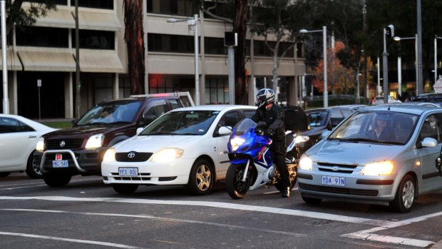 Victoria is set to allow motorcycle "lane filtering" through stopped or slow traffic.