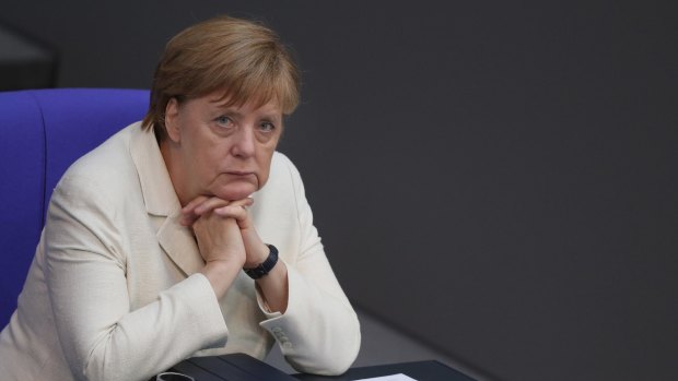 German Chancellor Angela Merkel in Berlin on Tuesday. "No cherry picking."
