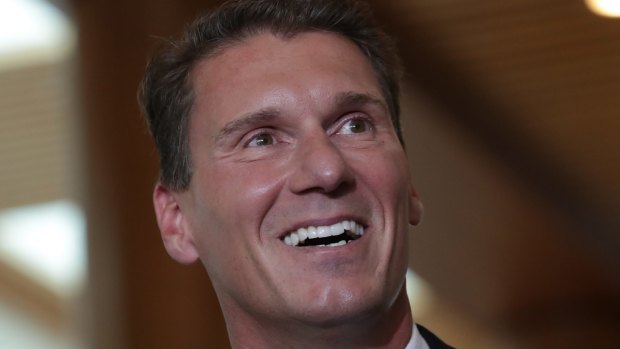"I've organised this and I'm paying for it": Australian Conservatives leader Cory Bernardi.