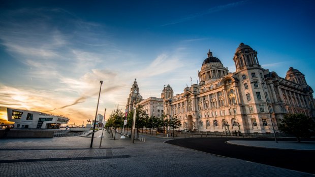 The historic Port of Liverpool building completes the so-called "Three Graces" on the waterfront, joining the Royal Liver Building and Cunard.