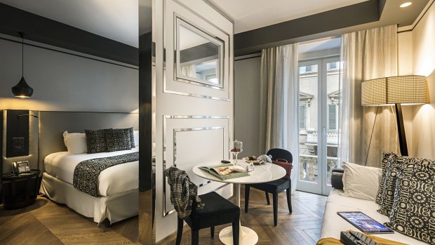 The Corso 281's suites were designed by Milanese architect Chiara Caberlon.