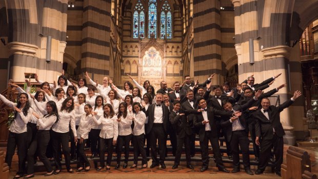 Excelsis will sing songs from 'Sister Act' at St Paul's Cathedral.