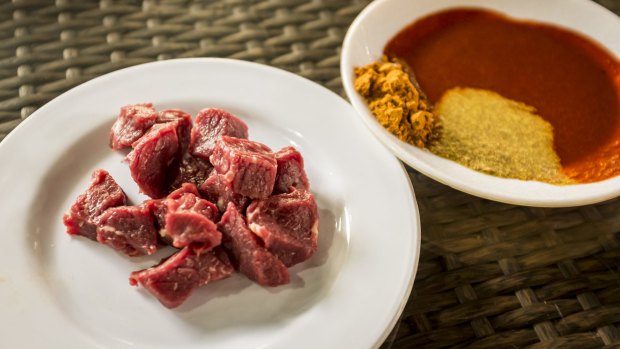 'Tere siga' in Ethiopia is large hunks of raw, fat-laced, room-temperature meat.
