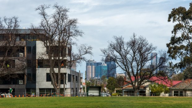 The apartment boom around East Brunswick has led the local council to ask the planning minister for higher building standards. 