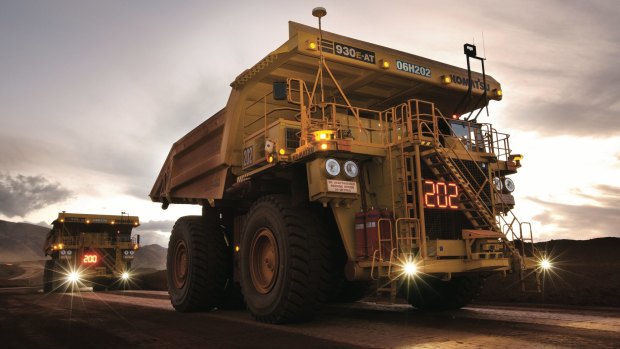 Rio Tinto, which operates the world's biggest fleet of autonomous trucks, has used technology to cut haul and load costs in its iron ore division.